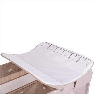 Cuna de viaje Once upon a time 3 beige - Kokolindo