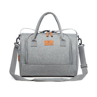 Bolso para bebé Jossie Gris - Kokolindo