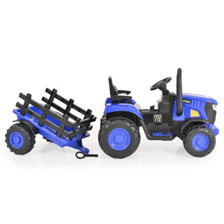 +Tractor with trailer Rancher blue - Kokolindo