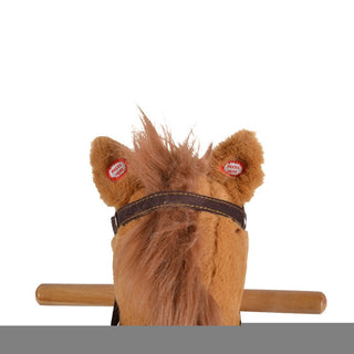 +Plush rocking horse Thunder khaki WJ - 001 - Kokolindo