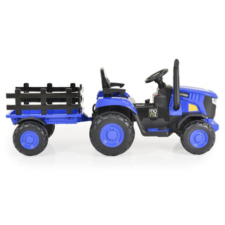 +Tractor with trailer Rancher blue - Kokolindo