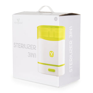 Esterilizador eléctrico 3 en 1 gris - Kokolindo