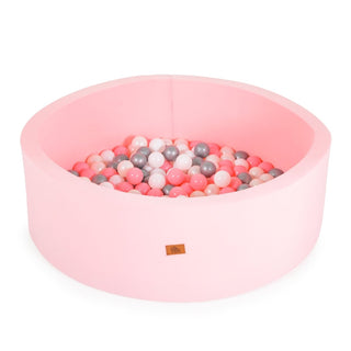Piscina de bolas BP02 - 5 con 200 bolas rosa - Kokolindo