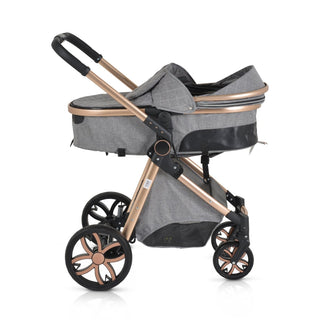 Cochecito convertible Alma Gris - Kokolindo