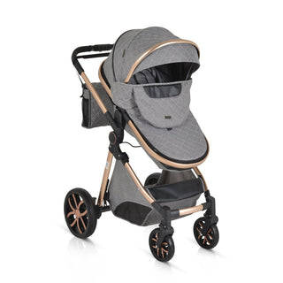 Cochecito convertible Alma Gris - Kokolindo