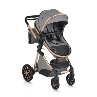 Cochecito convertible Alma Gris - Kokolindo