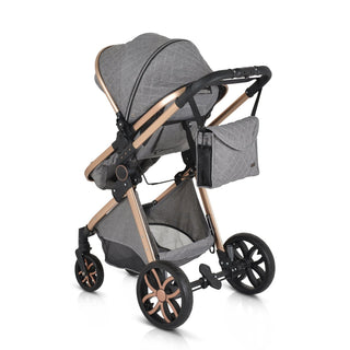 Cochecito convertible Alma Gris - Kokolindo