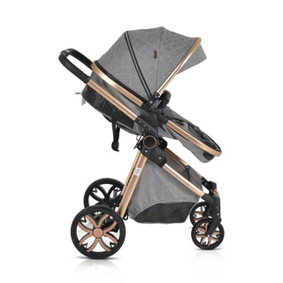 Cochecito convertible Alma Gris - Kokolindo