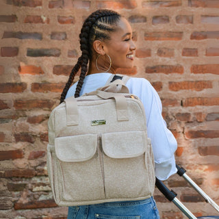 Bolso para bebé Mivida Gris - Kokolindo