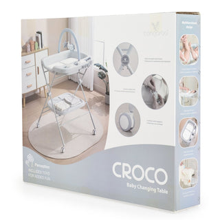 Multifunctional changing table Croco grey - Kokolindo