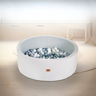 Piscina de bolas BP02 - 5 con 200 bolas gris - Kokolindo