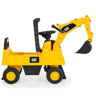 +Ride on car CAT Excavator 662 yellow - Kokolindo