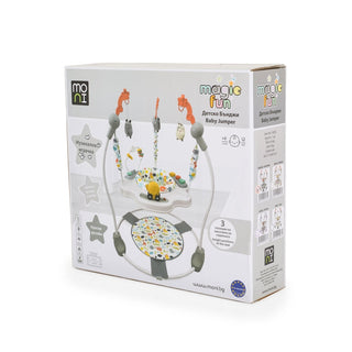 +Saltador con actividades Magic fun Beige - Kokolindo