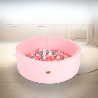 Piscina de bolas BP02 - 5 con 200 bolas rosa - Kokolindo