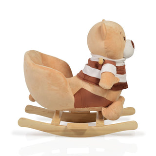 +Plush rocking animal Bear khaki WJ - 635 - Kokolindo