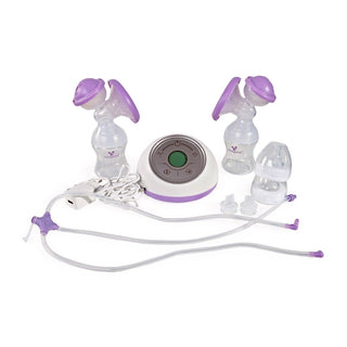 Sacaleches eléctrico Elegance Duo purple - Kokolindo