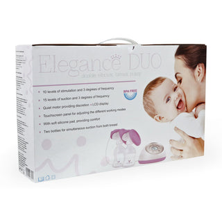 Sacaleches eléctrico Elegance Duo purple - Kokolindo