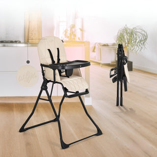 +High chair Waffle beige - Kokolindo