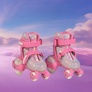 +Roller skates Little Beetle Pinky Girl - Kokolindo