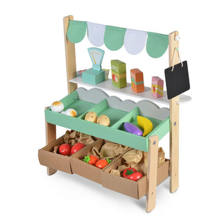 +Wooden supermarket with set of products 4425 - Kokolindo