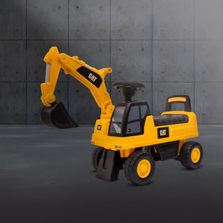 +Ride on car CAT Excavator 662 yellow - Kokolindo