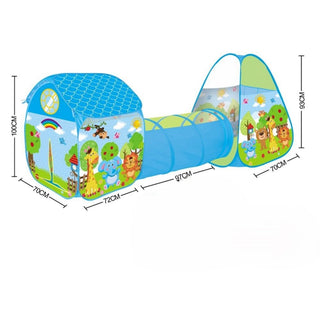 Tienda de juegos ZOO 3 en 1 - 995 - 5007B - Kokolindo