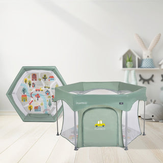 Parque de juegos Playbox verde - Kokolindo