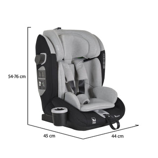 Silla de coche Falcon 76 - 150 cm Gris - Kokolindo