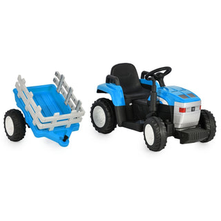 +Tractor with trailer Dallas blue - Kokolindo