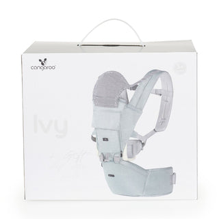 Mochila portabebés Ivy gris YD0301 - Kokolindo