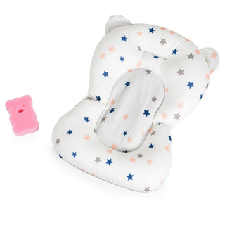 Set de baño con bañera plegable Palma rosa - Kokolindo