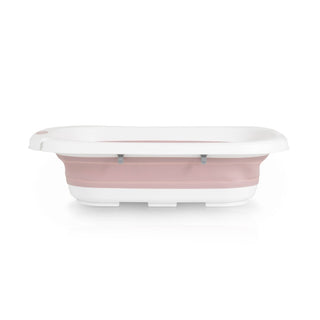 +Baby foldable bathtub with stand and changing table pink - Kokolindo