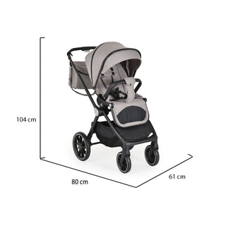 Cochecito Christiano 3 en 1 Beige - Kokolindo