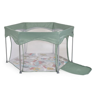Parque de juegos Playbox verde - Kokolindo