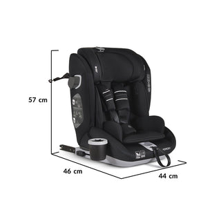 Silla de coche Force 76 - 150 cm Negro - Kokolindo