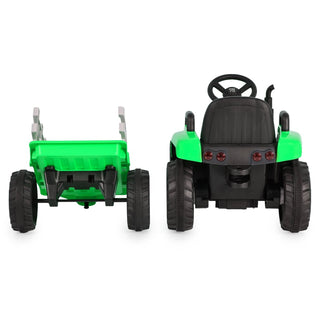 +Tractor with trailer Dallas green - Kokolindo