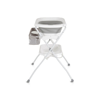 +Baby foldable bathtub with stand and changing table Como Grey - Kokolindo