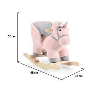 +Plush rocking animal Cookie WJ - 6187 - Kokolindo