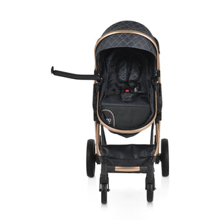 Cochecito convertible Alma Negro - Kokolindo