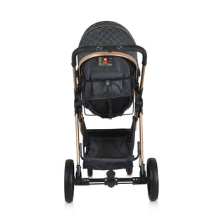 Cochecito convertible Alma Negro - Kokolindo