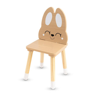 +One storage table with 2 chairs Cute Bunny - Kokolindo