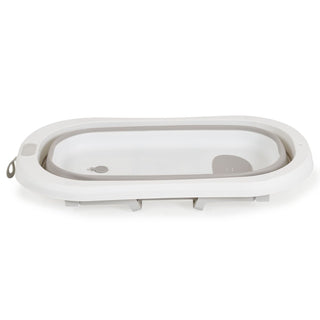 Set de baño con bañera plegable Palma gris - Kokolindo