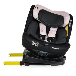 Silla de coche Vamos 40 - 150 cm Rosa - Kokolindo