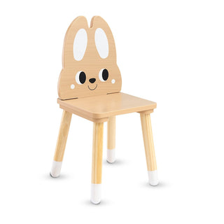 +One storage table with 2 chairs Cute Bunny - Kokolindo