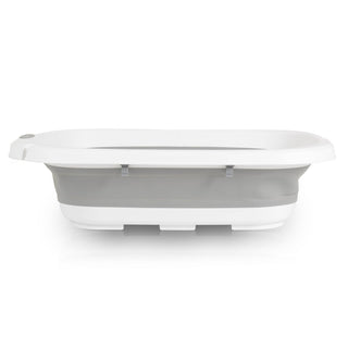 +Baby foldable bathtub with stand and changing table Como Grey - Kokolindo