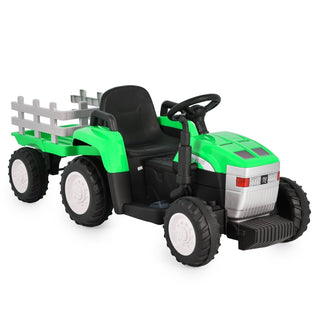 +Tractor with trailer Dallas green - Kokolindo