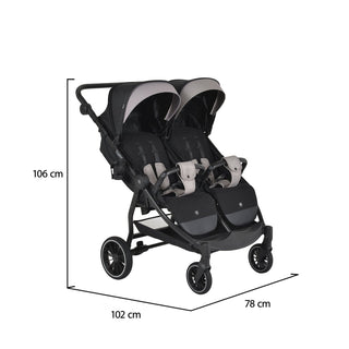 Silla de paseo TwinGo Onyx - Kokolindo
