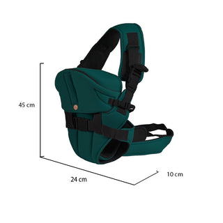 Mochila portabebés Carry go verde BB003 - Kokolindo