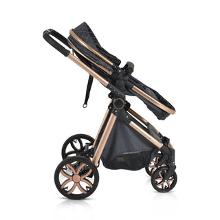 Cochecito convertible Alma Negro - Kokolindo