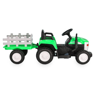 +Tractor with trailer Dallas green - Kokolindo